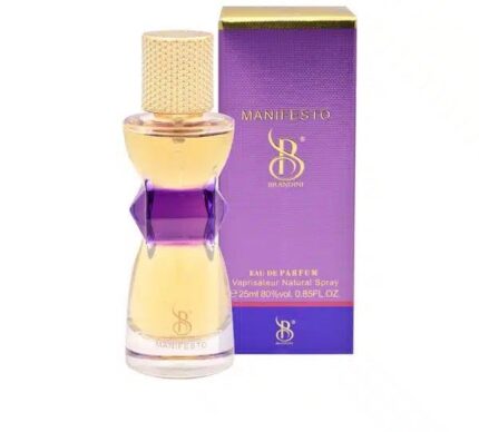 عطر جیبی برندینی منیفستو Brandini Manifesto زنانه حجم 25 میلی لیتر