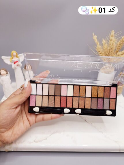 سایه چشم 28 رنگ بی نظیر وردا بیوتی WARDABEAUTY کد WB302224