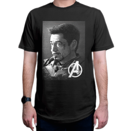 تیشرت طرح فیلم Iron man مرد آهنی شخصیت Tony Stark تونی استارک
