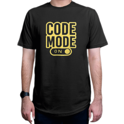تیشرت برنامه نویسی طرح Code Mode On