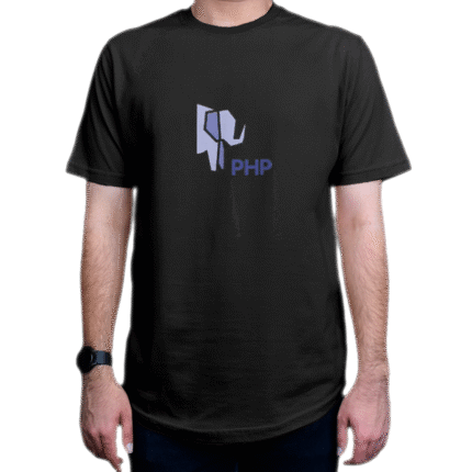 تیشرت برنامه نویسی طرح PHP Elephant