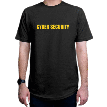 تیشرت برنامه نویسی طرحCyber Security