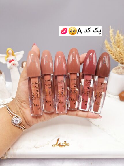 پک 6 تایی رژ مایع برند آرت اسکین کد AS972168