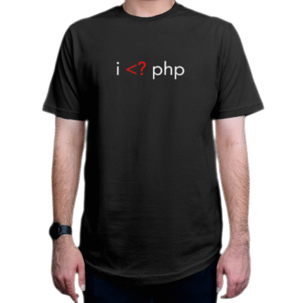 تیشرت برنامه نویسی طرح I <? php