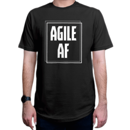 تیشرت برنامه نویسی طرح Agile AF