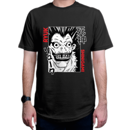 تیشرت طرح انیمه Death Note دفترچه مرگ شخصیت ریوک Ryuk کد DN2