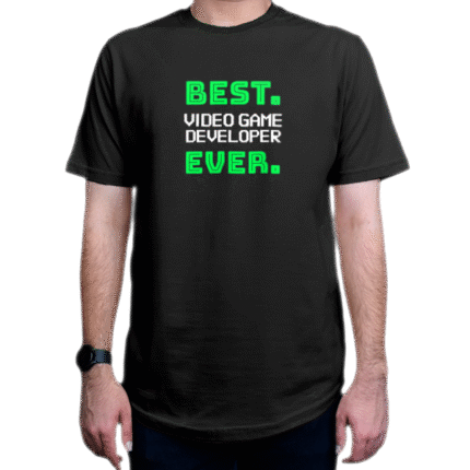 تیشرت برنامه نویسی طرح Best Video Game Developer Ever