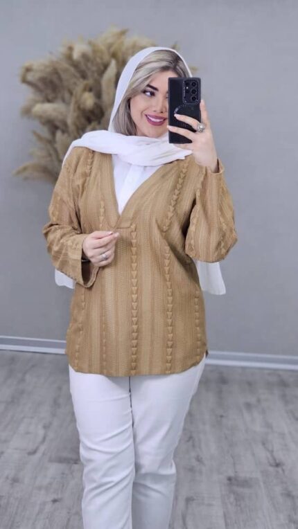 شومیز 🌺عیدااااانه 🌺مدل مهسان