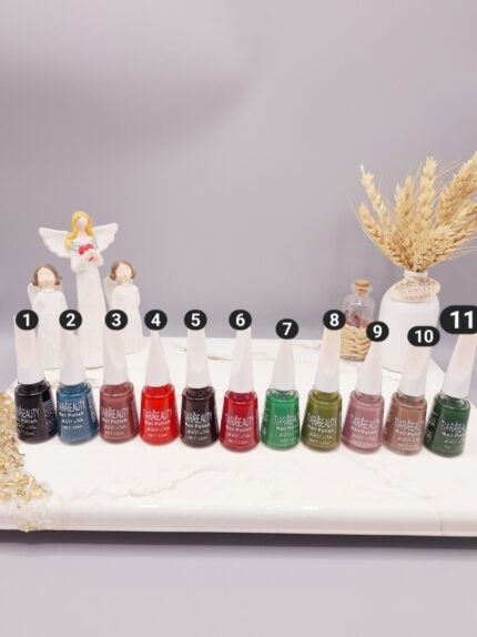 لاک ناخن زیبا و خوش رنگ برند TIARABEAUTY کد 2039
