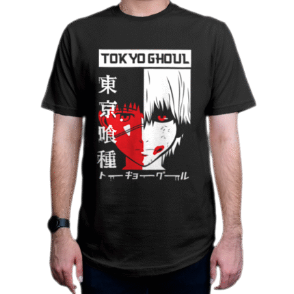 تیشرت انیمه طرح Tokyo Ghoul توکیو غول شخصیت Ken Kaneki کن کانکی TG5
