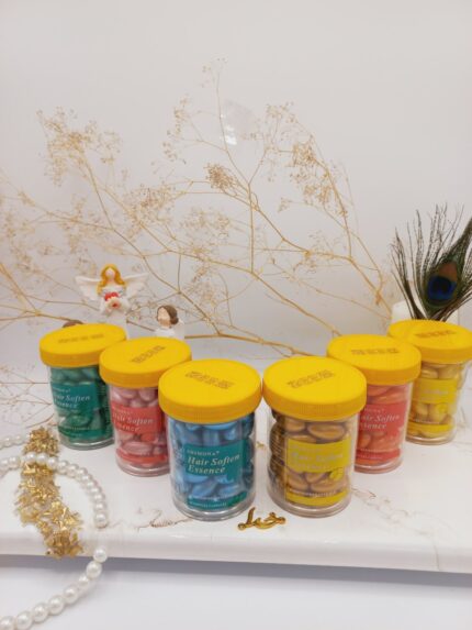 کپسول کراتینه و نرم کننده مو 60 عددی Hair Soften کد 76006
