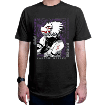 تیشرت انیمه طرح Naruto ناروتو شخصیت Kakashi Hatake کاکاشی هاتاکه