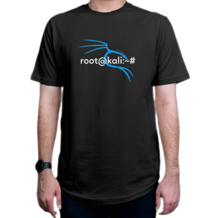 تیشرت برنامه نویسی طرح Kali Linux Blue