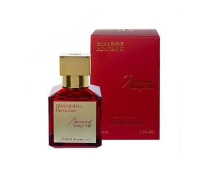 عطر جیبی برندینی باکارات رژ 540 اکستریت Brandini Bacarat rouge Extrait مردانه و زنانه 33 میلی لیتر