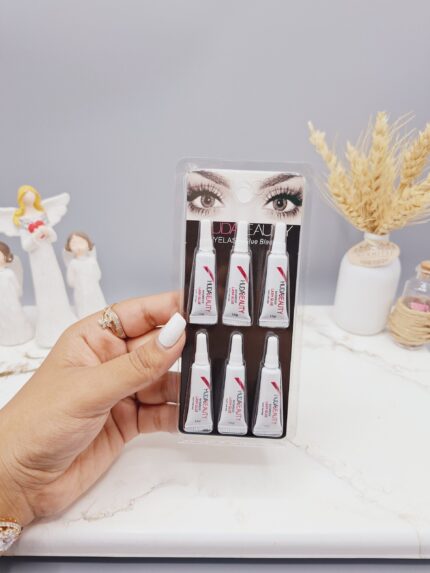 پک 6 تایی چسپ مژه برند HUDABEAUTY کد 0214