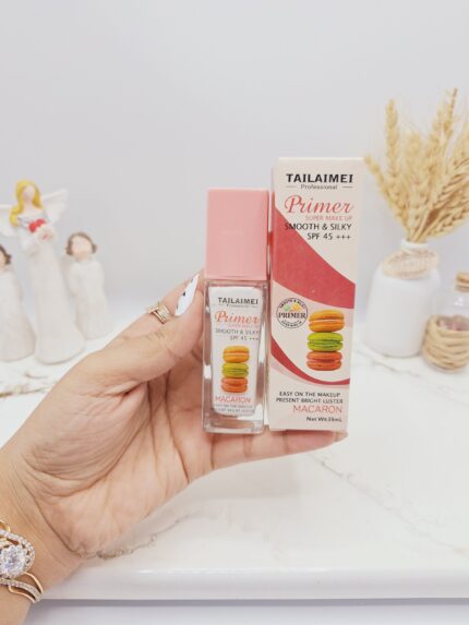 پرایمر و ضد آفتاب ماکارون تایلامی spf45 اورجینال کد NO.:TLM-F215