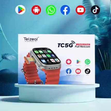 ساعت هوشمند سیم کارت خور Telzeal مدل TC5G با ریجستر