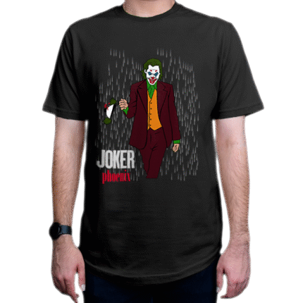 تیشرت طرح فیلم Joker جوکر واکین فینیکس j6 Joaquin Phoenix