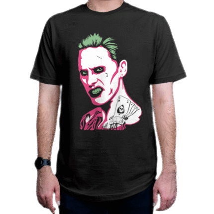 تیشرت طرح فیلم Suicide Squad جوخهٔ خودکشی شخصیت Joker جوکر j4