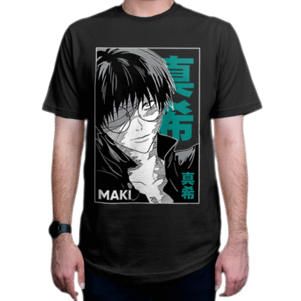 تیشرت انیمه طرح Jujutsu-Kaisen جوجوتسو کایسن شخصیت Maki Zenin ماکی زنین