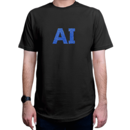 تیشرت برنامه نویسی طرح artificial intelligence