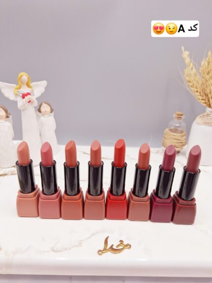 پک 8 تایی رژ جامد پرطرفدار برند 3Q beauty کد LS-145