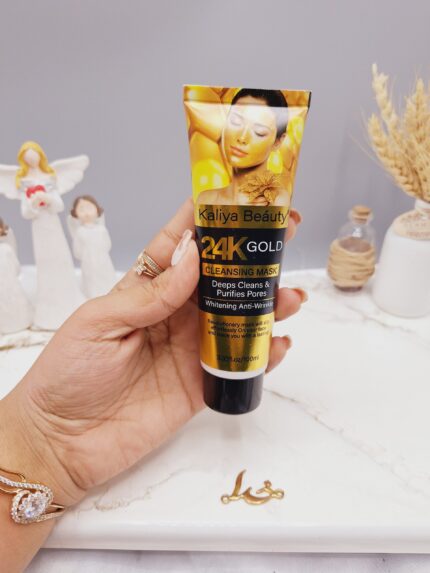 بلک ماسک 24 Gold سفید کننده و ضد چروک صورت برند Kaliya Beauty کد Z193