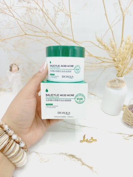 ماسک ضدآکنه سالیسیلیک اسید برند بیوآکوا BIOAQUA کد BQY70451