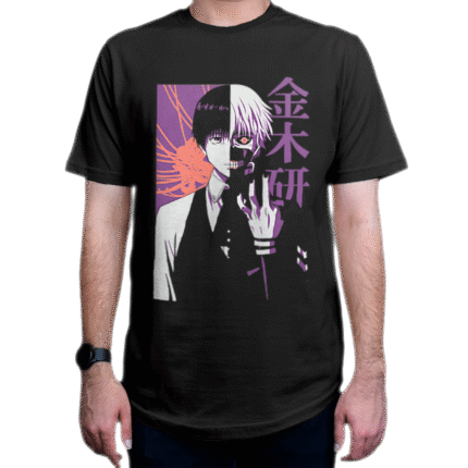 تیشرت انیمه طرح Tokyo Ghoul توکیو غول شخصیت Ken Kaneki کن کانکی TG3