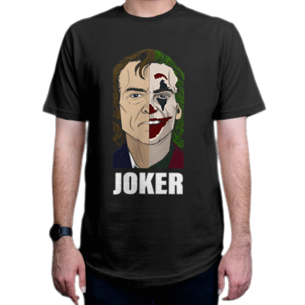 تیشرت طرح فیلم Joker جوکر واکین فینیکس j3 Joaquin Phoenix