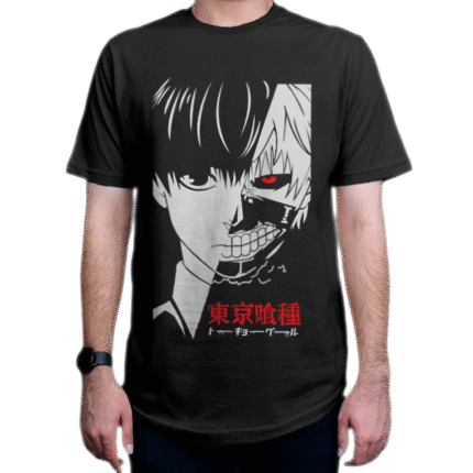 تیشرت انیمه طرح Tokyo Ghoul توکیو غول شخصیت Ken Kaneki کن کانکی TG6