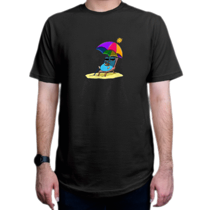 تیشرت برنامه نویسی طرح Summer Chillin Gopher
