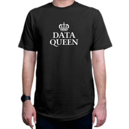 تیشرت برنامه نویسی طرح Data Queen