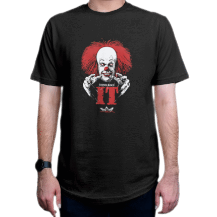 تیشرت طرح فیلم IT آن شخصیت Pennywise پنی وایز کد IT1-1
