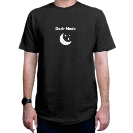 تیشرت برنامه نویسی طرح Dark Mode