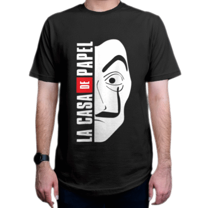 تیشرت طرح سریال Money Heist خانهٔ کاغذی MH9