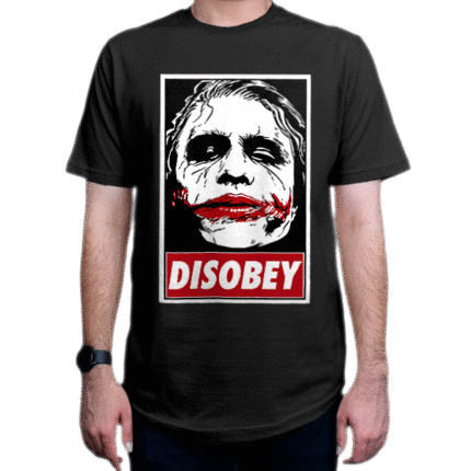 تیشرت طرح فیلم The Dark Knight شوالیه تاریکی شخصیت Joker بازیگر Heath Ledger هیث لجر جوکر j9