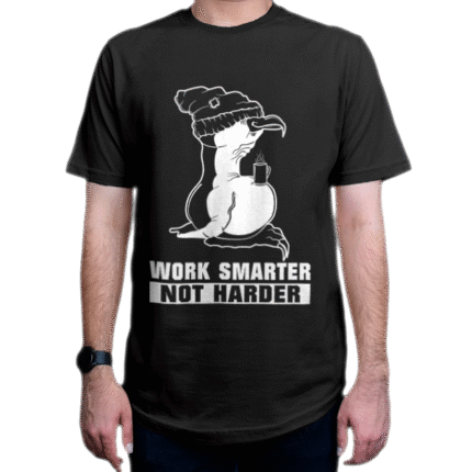 تیشرت برنامه نویسی طرح Work Smarter Not Harder