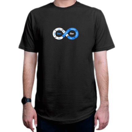 تیشرت برنامه نویسی طرح Devops Process Engineer
