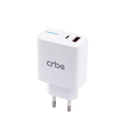 شارژر دیواری 38 وات کربی مدل CR-R106 سفید گارانتی 12 ماهه تکنوپاز