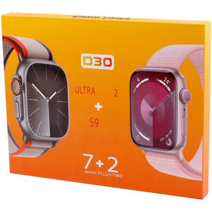 پک دو عددی ساعت هوشمند D30 49mm