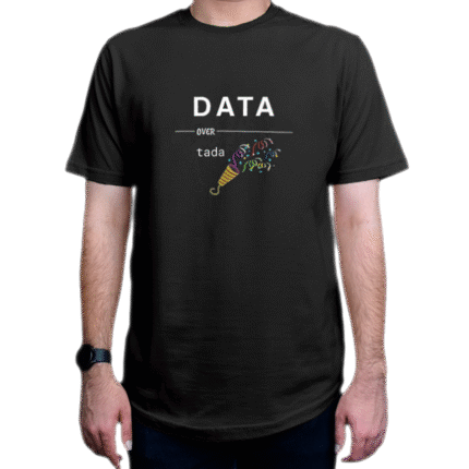 Geeky data over tadaتیشرت برنامه نویسی طرح