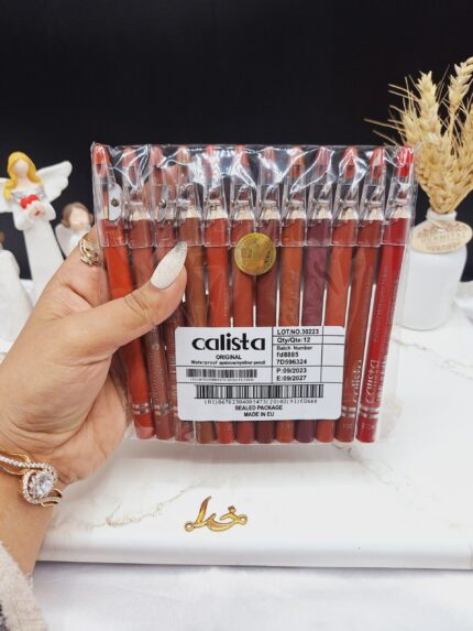 رژ مدادی تراش دار برند کالیستا Calista اصلی کد 30223