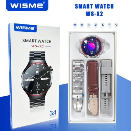 ساعت هوشمند صفحه گرد مدل WS-X2