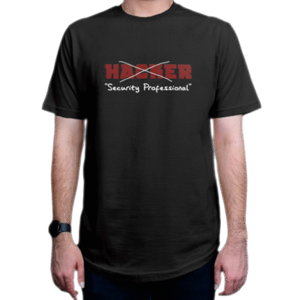 تیشرت برنامه نویسی طرح 1-Hacker Security Professional