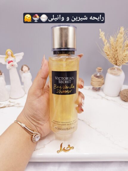 بادی اسپلش 250 ml ویکتوریا سکرت مدل Bare Vanilla Shimmer اورجینال