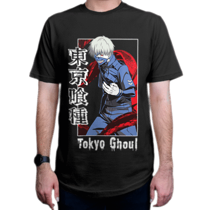 تیشرت انیمه طرح Tokyo Ghoul توکیو غول شخصیت Ken Kaneki کن کانکی TG2