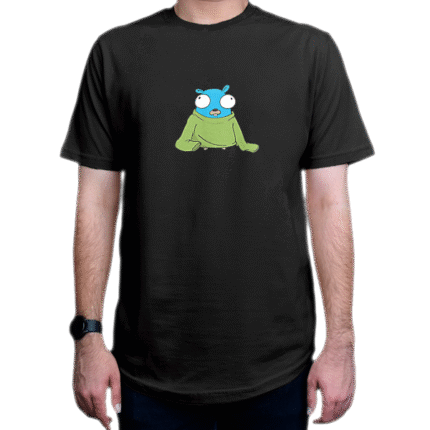 تیشرت برنامه نویسی طرح Sweater Gopher